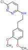 6-chloro-N-[2-(3,4-dimethoxyphenyl)ethyl]pyridazin-3-amine