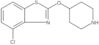 4-Chloro-2-(4-pipéridinyloxy)benzothiazole