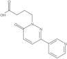 6-Oxo-3-(3-pyridinyl)-1(6H)-pyridazinebutanoic acid