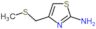 4-[(methylsulfanyl)methyl]-1,3-thiazol-2-amine