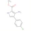 1H-Pyrrole-2-carboxylic acid, 3-amino-4-(4-chlorophenyl)-, methyl ester