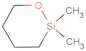 1,1-Dimethyl-1-sila-2-oxacyclohexane