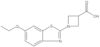 1-(6-Ethoxy-2-benzothiazolyl)-3-azetidincarbonsäure