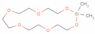 1,3,6,9,12,15-Hexaoxa-2-silacycloheptadecane, 2,2-dimethyl-