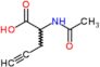 2-(acetylamino)pent-4-ynoic acid