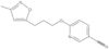 6-[3-(3-Methyl-5-isoxazolyl)propoxy]-3-pyridinecarbonitrile