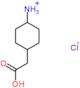 4-(carboxymethyl)cyclohexanaminium chloride