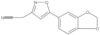 5-(1,3-Benzodioxol-5-yl)-3-isoxazoleacetonitrile