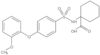 1-[[[4-(2-Methoxyphenoxy)phenyl]sulfonyl]amino]cyclohexanecarboxylic acid