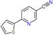 6-thiophen-2-ylpyridine-3-carbonitrile