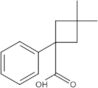 3,3-Dimethyl-1-phenylcyclobutanecarboxylic acid