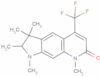 1,2,3,8-tetrahydro-1,2,3,3,8-pentamethyl-5-(trifluoromethyl)-7H-pyrrolo[3,2-g]quinolin-7-one