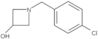 1-[(4-Chlorophenyl)methyl]-3-azetidinol