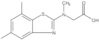 N-(5,7-Dimetil-2-benzotiazolil)-N-metilglicina