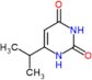 6-(propan-2-yl)pyrimidine-2,4(1H,3H)-dione