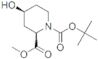 1-(1,1-Dimethylethyl) 2-methyl (2R,4S)-4-hydroxy-1,2-piperidinedicarboxylate