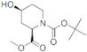 (2R,4S)-N-BOC-4-Hydroxypiperidine-2-carboxylic acid methyl ester