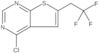 4-Chloro-6-(2,2,2-trifluoroethyl)thieno[2,3-d]pyrimidine