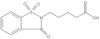 1,2-Benzisothiazole-2(3H)-pentanoic acid, 3-oxo-, 1,1-dioxide