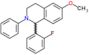 1-(2-fluorophenyl)-6-methoxy-2-phenyl-1,2,3,4-tetrahydroisoquinoline