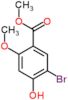 methyl 5-bromo-4-hydroxy-2-methoxy-benzoate