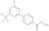 Methyl 4-[6-chloro-4-(trifluoromethyl)-2-pyridinyl]benzoate