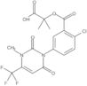 1-Carboxy-1-methylethyl 2-chloro-5-[3,6-dihydro-3-methyl-2,6-dioxo-4-(trifluoromethyl)-1(2H)-pyrim…