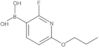 Boronic acid, B-(2-fluoro-6-propoxy-3-pyridinyl)-