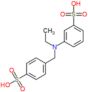 3-[ethyl(4-sulfobenzyl)amino]benzenesulfonic acid
