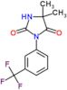 5,5-dimethyl-3-[3-(trifluoromethyl)phenyl]imidazolidine-2,4-dione