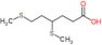 4,6-bis(methylsulfanyl)hexanoic acid