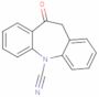 10,11-dihydro-10-oxo-5H-dibenz[b,f]azepine-5-carbonitrile