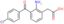 [2-amino-3-(4-chlorobenzoyl)phenyl]acetic acid