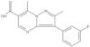 3-(3-Fluorophenyl)-2,7-dimethylpyrazolo[1,5-a]pyrimidine-6-carboxylic acid