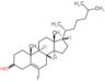 (17alpha)-6-fluorocholest-5-en-3-ol