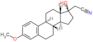 [(17beta)-17-hydroxy-3-methoxyestra-1,3,5(10)-trien-17-yl]acetonitrile