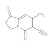 6-Indolizinecarbonitrile, 1,2,3,5-tetrahydro-7-methyl-1,5-dioxo-