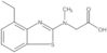 N-(4-ethyl-2-benzothiazolyl)-N-methylglycin