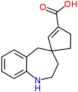 1,2,3,5-tetrahydrospiro[1-benzazepine-4,1'-cyclopent[2]ene]-3'-carboxylic acid