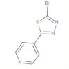 Pyridine, 4-(5-bromo-1,3,4-thiadiazol-2-yl)-