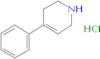 Pyridine, 1,2,3,6-tetrahydro-4-phenyl-, hydrochloride (1:1)