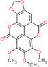 1,2,3-trimethoxychromeno[5,4,3-cde][1,3]dioxolo[4,5-h]chromene-5,11-dione