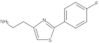 2-(4-Fluorophenyl)-4-thiazoleethanamine