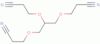 3,3′,3′′-[1,2,3-Propano-triiltris(ossi)]tris[propanonitrile]