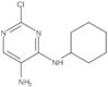 2-Chloro-N4-cyclohexyl-4,5-pyrimidinediamine