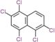 1,2,4,5,6-pentachloronaphthalene