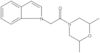 1-(2,6-Dimethyl-4-morpholinyl)-2-(1H-indol-1-yl)ethanone