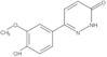 6-(4-Hydroxy-3-methoxyphenyl)-3(2H)-pyridazinone