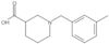 1-[(3-Methylphenyl)methyl]-3-piperidinecarboxylic acid