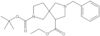 2,7-Diazaspiro[4.4]nonane-2,9-dicarboxylic acid, 7-(phenylmethyl)-, 2-(1,1-dimethylethyl) 9-ethy...